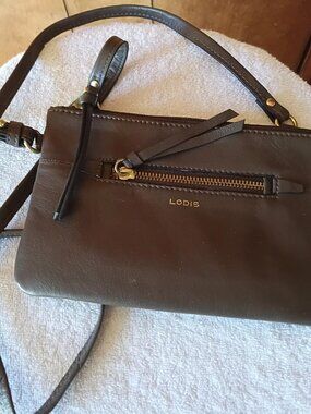 Lodis Charlotte brown Crossbody purse